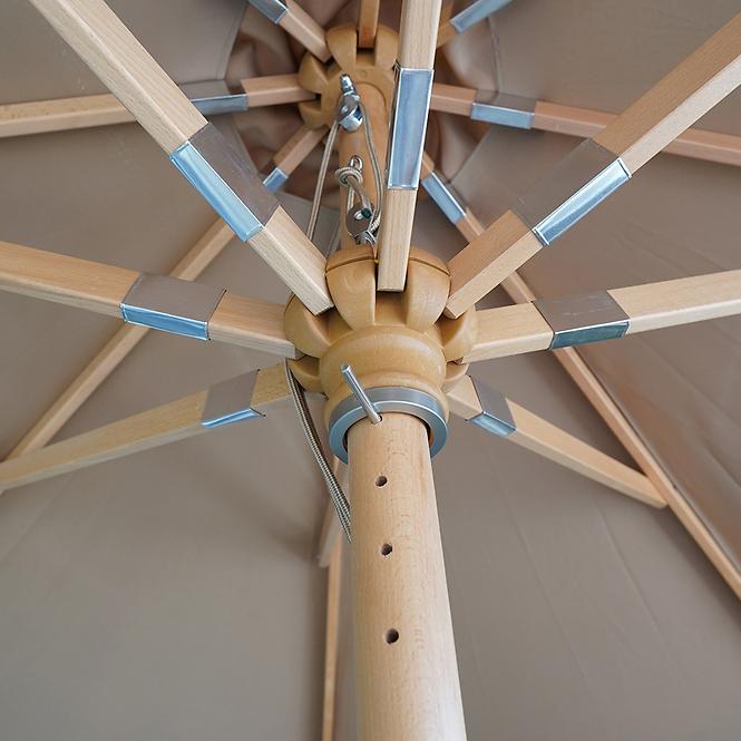 Garten-Sonnenschirm Fie 300 cm Beige