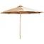 Garten-Sonnenschirm Fie 300 cm Beige,3