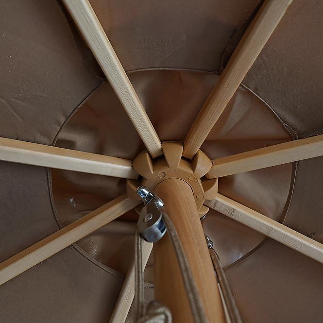 Garten-Sonnenschirm Fie 300 cm Beige