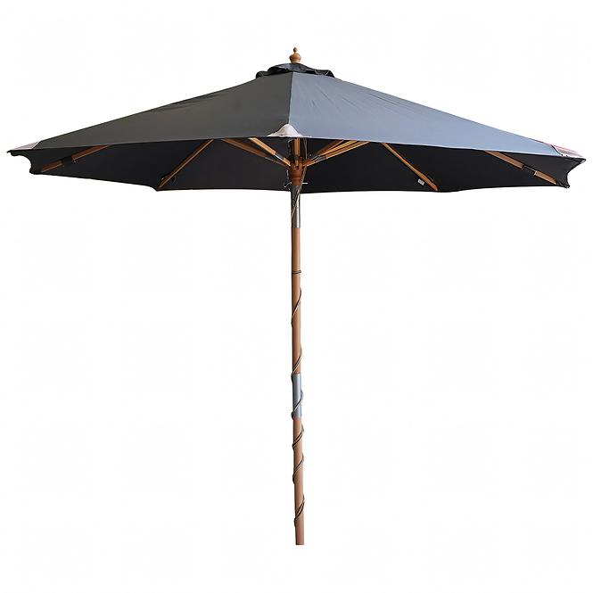 Garten-Sonnenschirm Fie 300 cm Grau