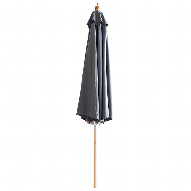 Garten-Sonnenschirm Fie 300 cm Grau