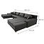 Ecksofa Toscania U Neve 97,4