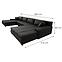 Ecksofa Toscania U Neve 100,4