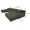 Ecksofa Toscania U Neve 39,4