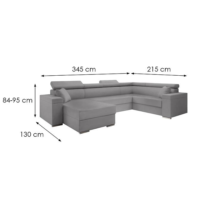 Ecksofa Focus U Vogue 15 rechts