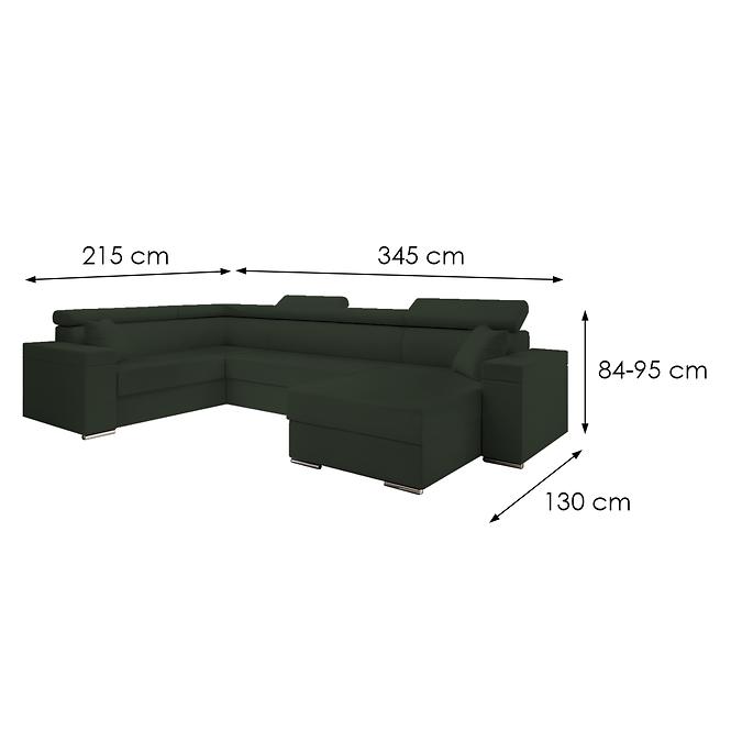Ecksofa Focus U Vogue 11 links