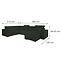 Ecksofa Focus U Vogue 11 links,4