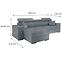 Ecksofa Focus S Doha 20 links,3