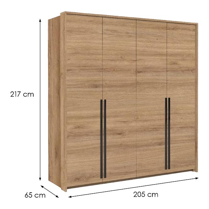 Schrank Genua 210 Wildeiche 
