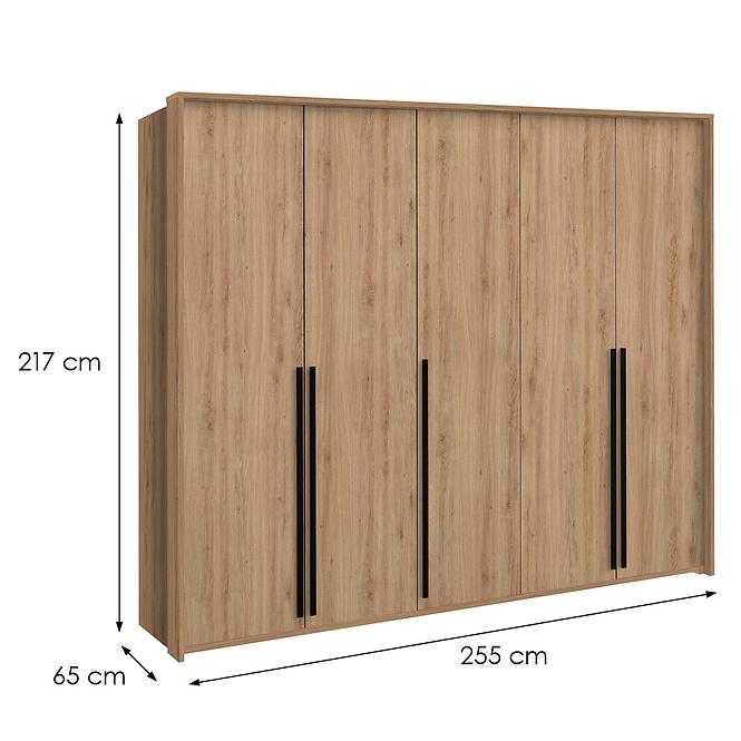 Schrank Genua 255 Wildeiche 