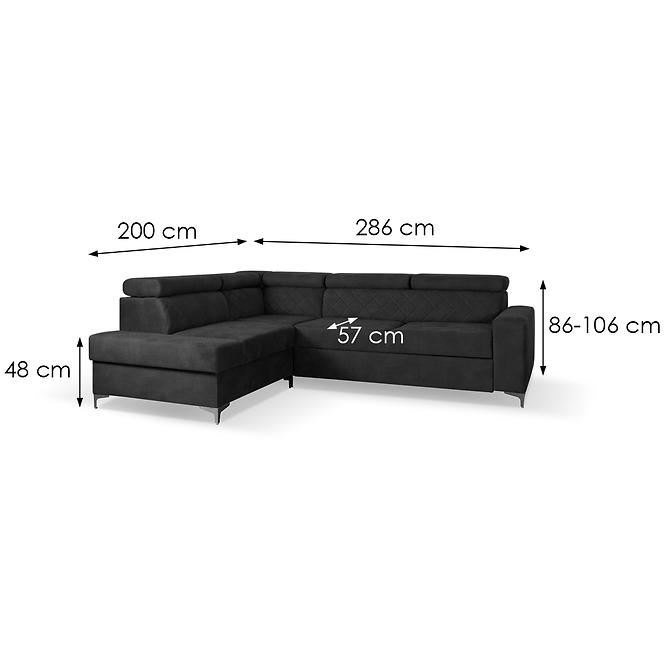 Ecksofa Logan Wind 99 L