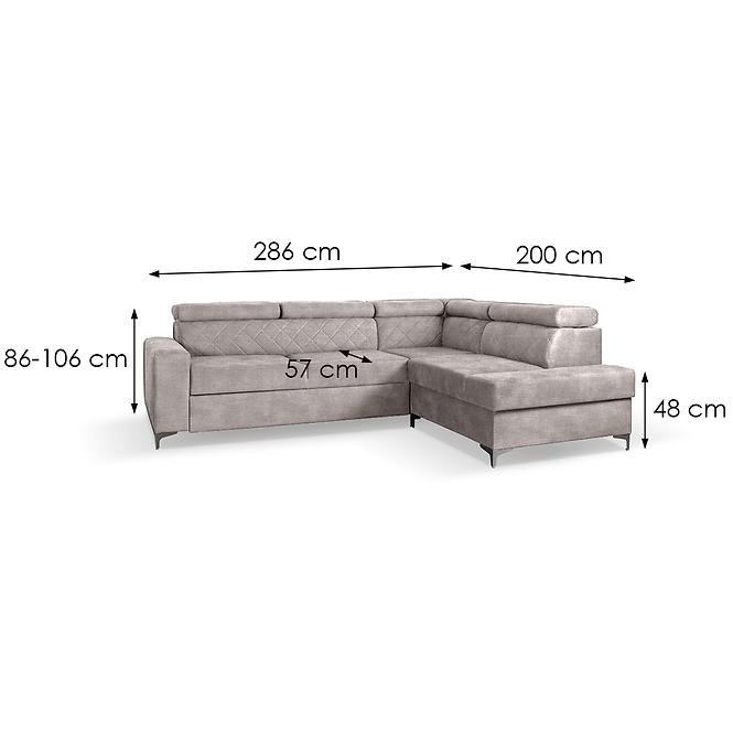 Ecksofa Logan Wind 82 R