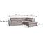 Ecksofa Logan Wind 82 R,4