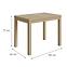 Tisch Rubin 100x65 sonoma,2