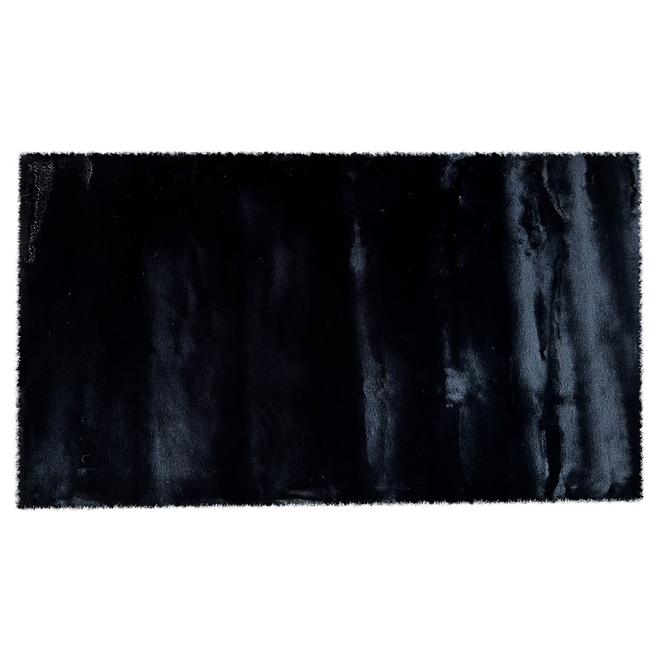 Teppich Carmen Rabbit Fur 1,6/2,3 RS-TM-1 Schwarz
