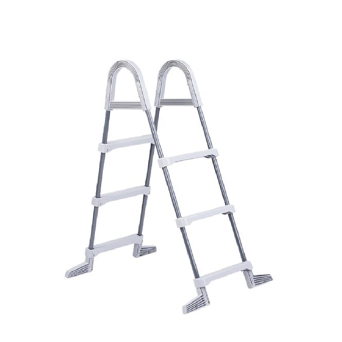 Schwimmbadtreppe - Wandhöhe bis 0,91 m - grau
