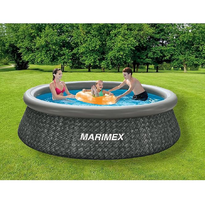 Marimex Tampa Schwimmbecken 3,05 x 0,76m RATAN Motiv
