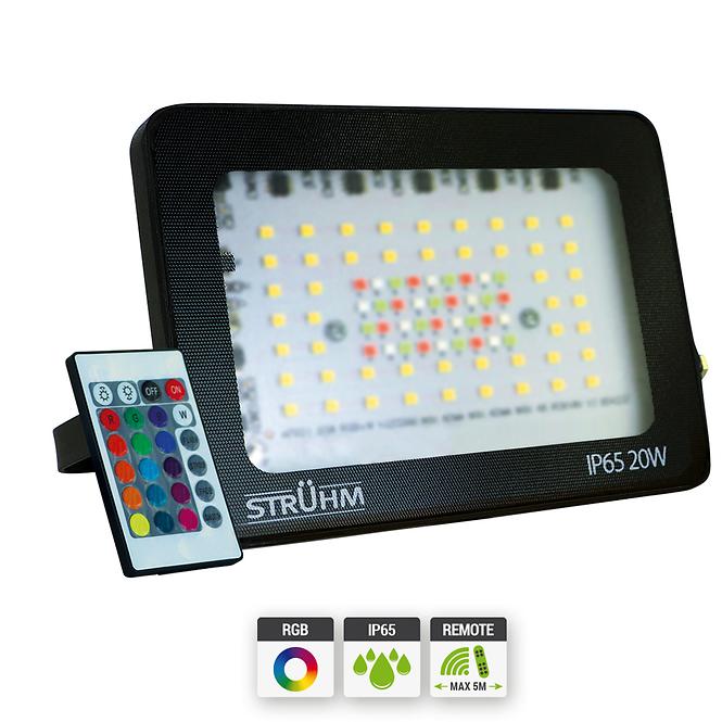 Lampe Tablet Led 20w Black Rgbw 03988 K1