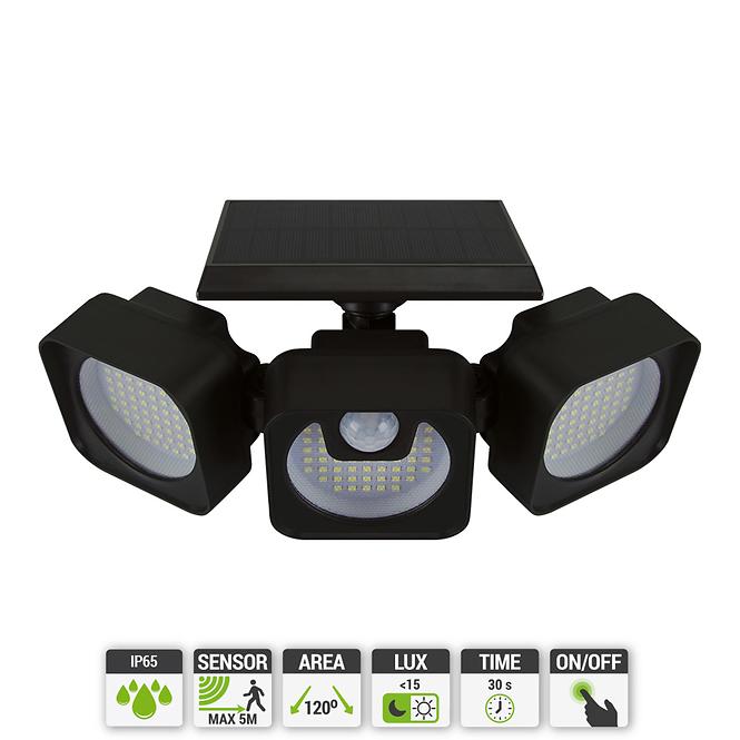 Lampe Siren Led 7w Cw 04052 Solar K1