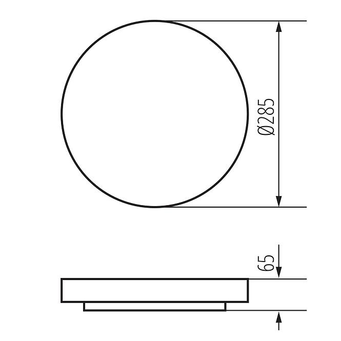Lampe Laht Led 16w 66332 White Pl1
