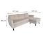 Ecksofa Lillehammer P/L BGF 166-2,3