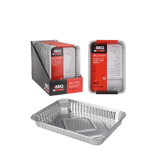 Aluminium-Grillschalen-Set 4-tlg. DV5300240