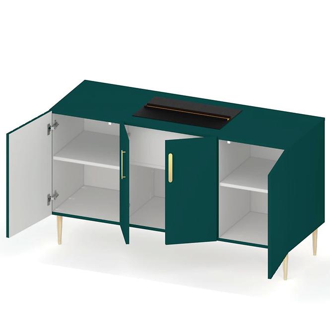 Elektrokamin Prins 500r Green Glass