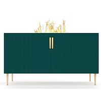 Elektrokamin Prins 500r Green Glass