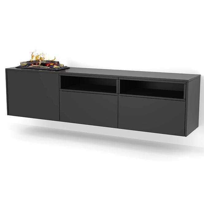 Elektrokamin Tecero Cassette 400/600 Schwarz