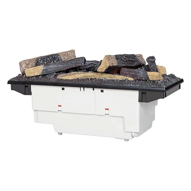 Elektrokamin Tecero Cassette 400/600 Weiß/Eiche