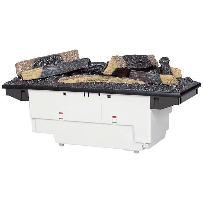 Elektrokamin Tecero Cassette 400/600 Weiß Glanz