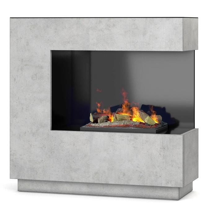 Elektrokamin Zen pravý 400/600 Beton