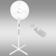 45EW WENTYLATOR PODŁOGOWY EKW562 WHITE Z PILOTEM 16”