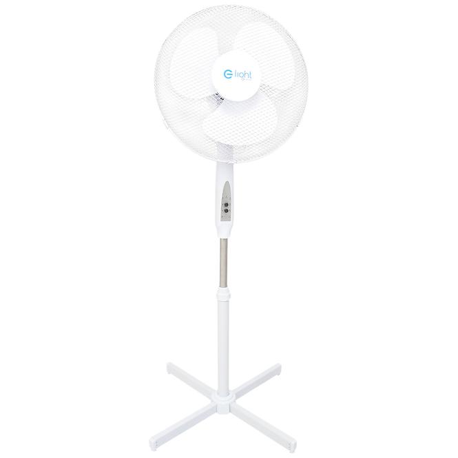 45EW WENTYLATOR PODŁOGOWY EKW562 WHITE Z PILOTEM 16”