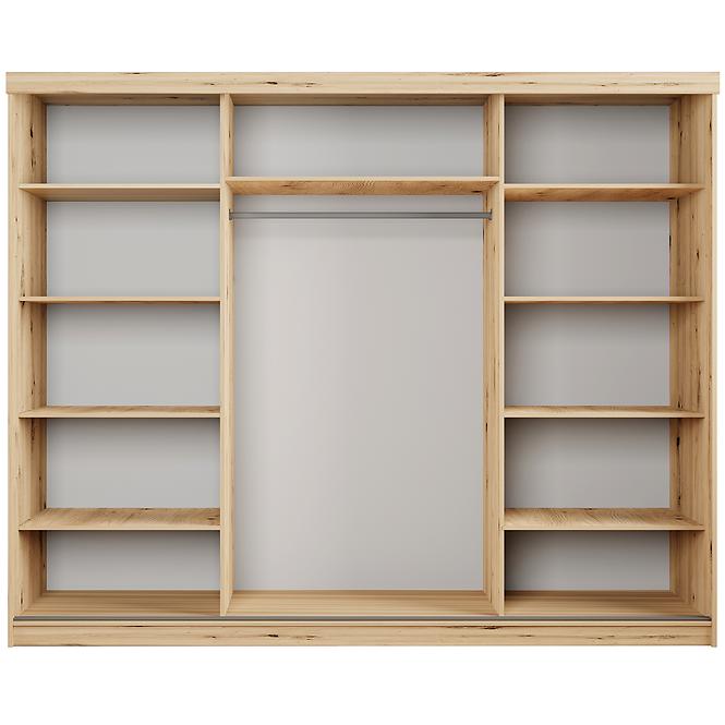 Schrank Palermo 250 artisan + Spiegel