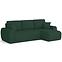 Ecksofa Ivo Ontario 35 grün
