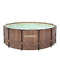 Pool Florida 3,66 x 1,22m Rattan mit eingebautem Skimmer