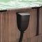 Pool Florida 3,66 x 1,22m Rattan mit eingebautem Skimmer,5