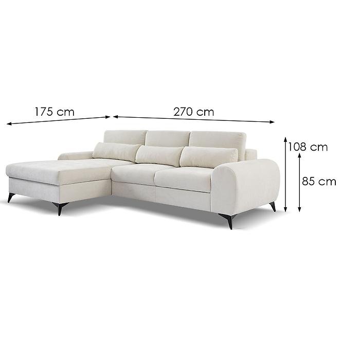 Ecksofa Milan L links Sereno 681