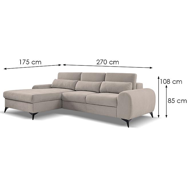 Ecksofa Milan L links Sereno  683