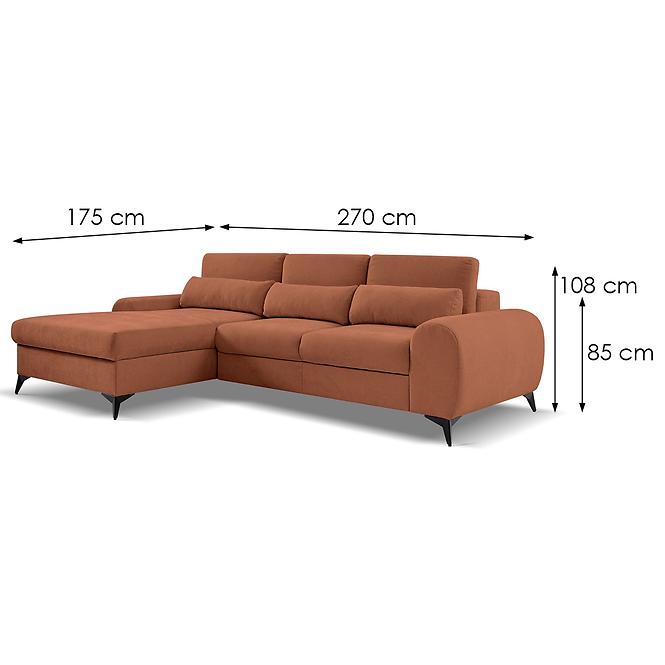 Ecksofa Milan L links Sereno 688