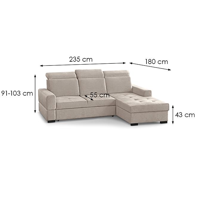Ecksofa Axel Mini rechts Voss 28