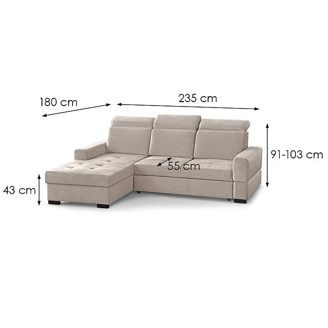 Ecksofa Axel Mini links Voss 28