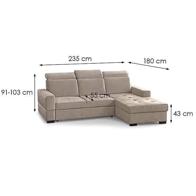 Ecksofa Axel Mini rechts Voss 34