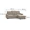 Ecksofa Axel Mini rechts Voss 34,6