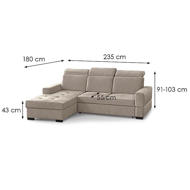 Ecksofa Axel Mini links Voss 34