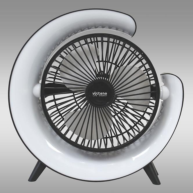 45VV VENTILÁTOR GAMING VO2546 USB 5W BLACK,2