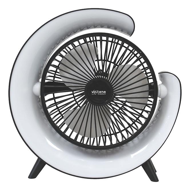 45VV VENTILÁTOR GAMING VO2546 USB 5W BLACK,3