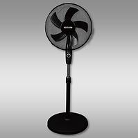 45VV VENTILÁTOR FLOOR 16” VO 2550 BLACK PODST. OK.