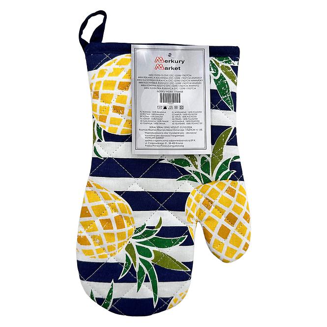 Ofenhandshuh OTC-12598 17x27 cm Ananas